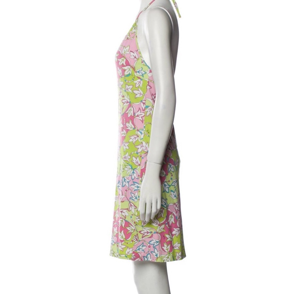 Emilio Pucci Vintage Halter Dress Size M - Picture 2 of 3